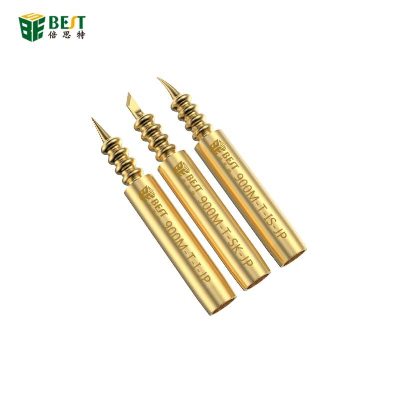 900M-T-JP boutique welding head 936 series welding head Baota type 936 welding head special bronze material internal heat constant temperature tip elbow cutter head welding 3-piece set