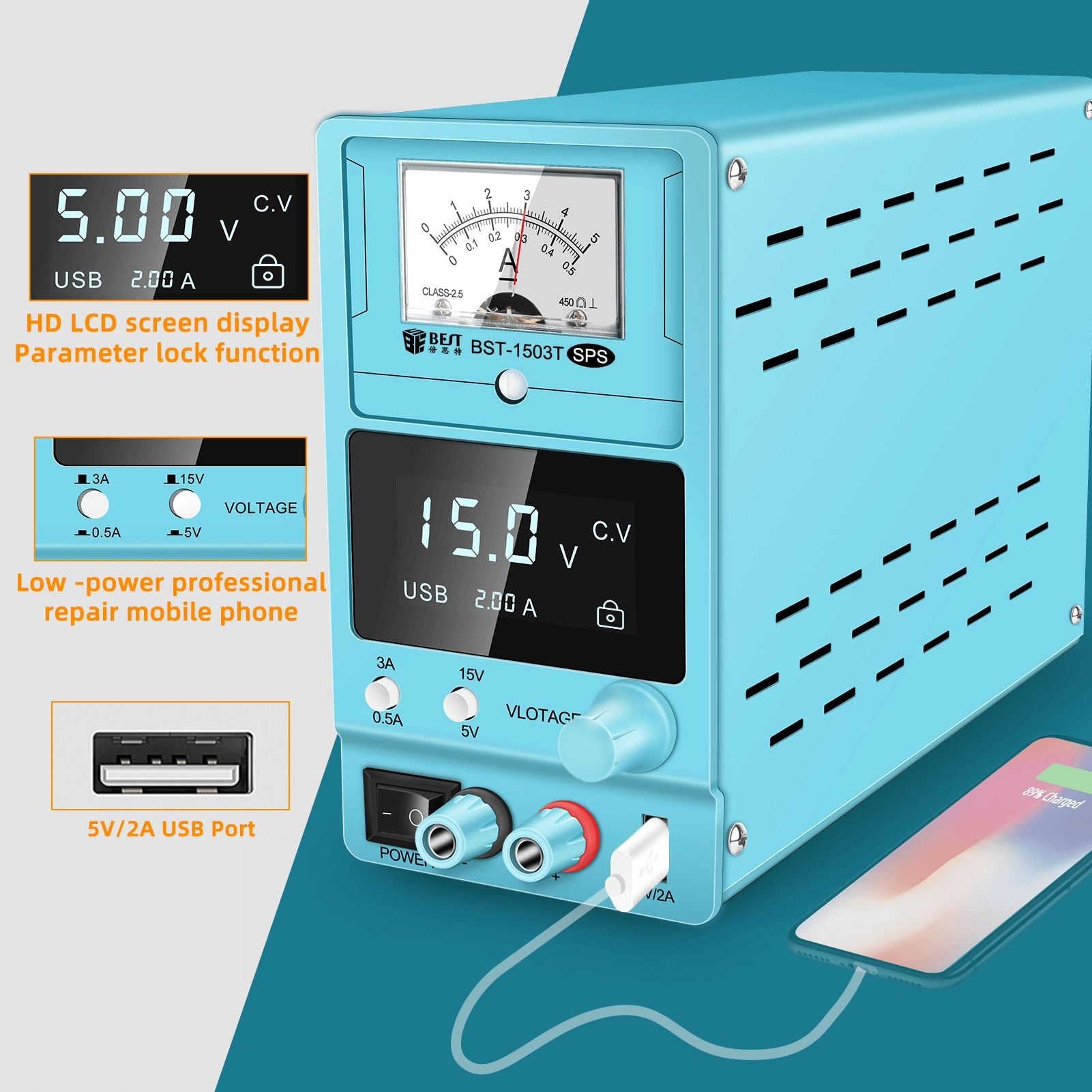 15V 3A DC Power Supply China Factory, Bench Lab Power Supply Manufactuer, Wholesaler DC Power Supply Suppliers