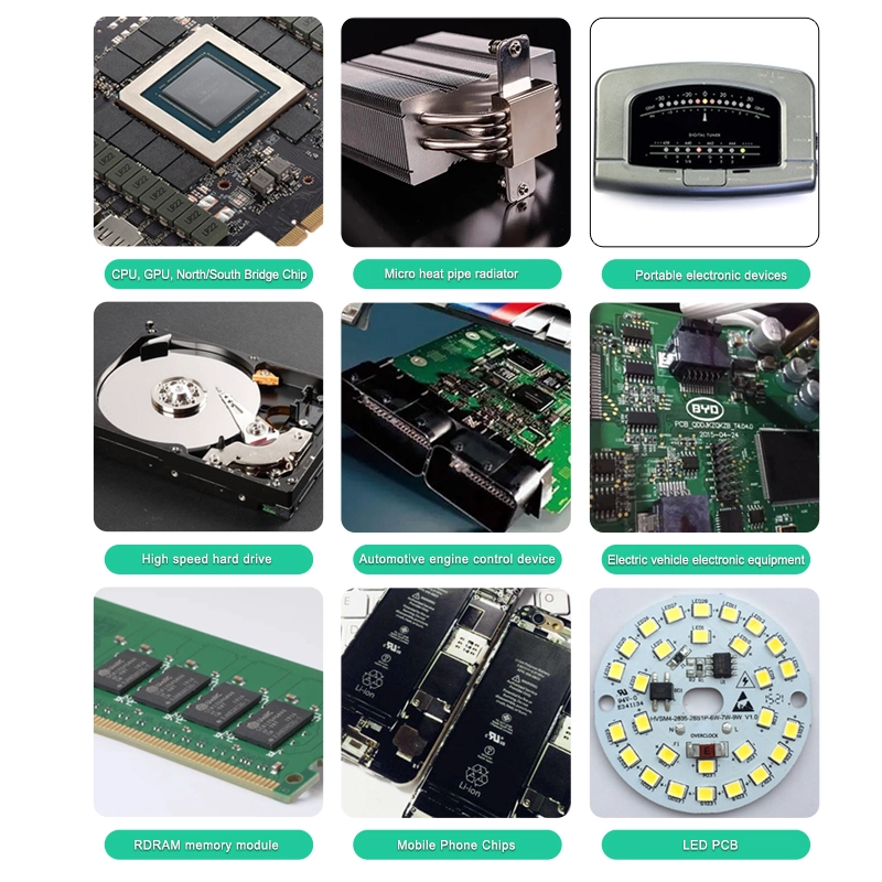 Изолированные теплопроводящие силиконовые прокладки, BestTool VBEST VBST-1215