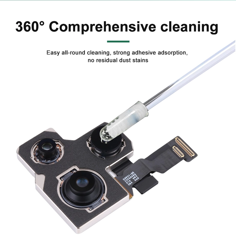 Limpador de lentes da câmera, stick de gel de resina sintética, fabricante de fábrica de lentes de câmera de telefone celular, BST-024