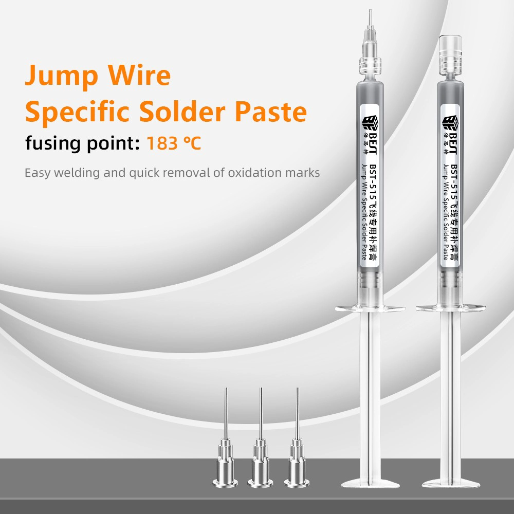Pasta de solda específica para fio de salto BST-515 China Fabricante de ferramentas de reparo de fábrica Fornecedor de pasta de solda
