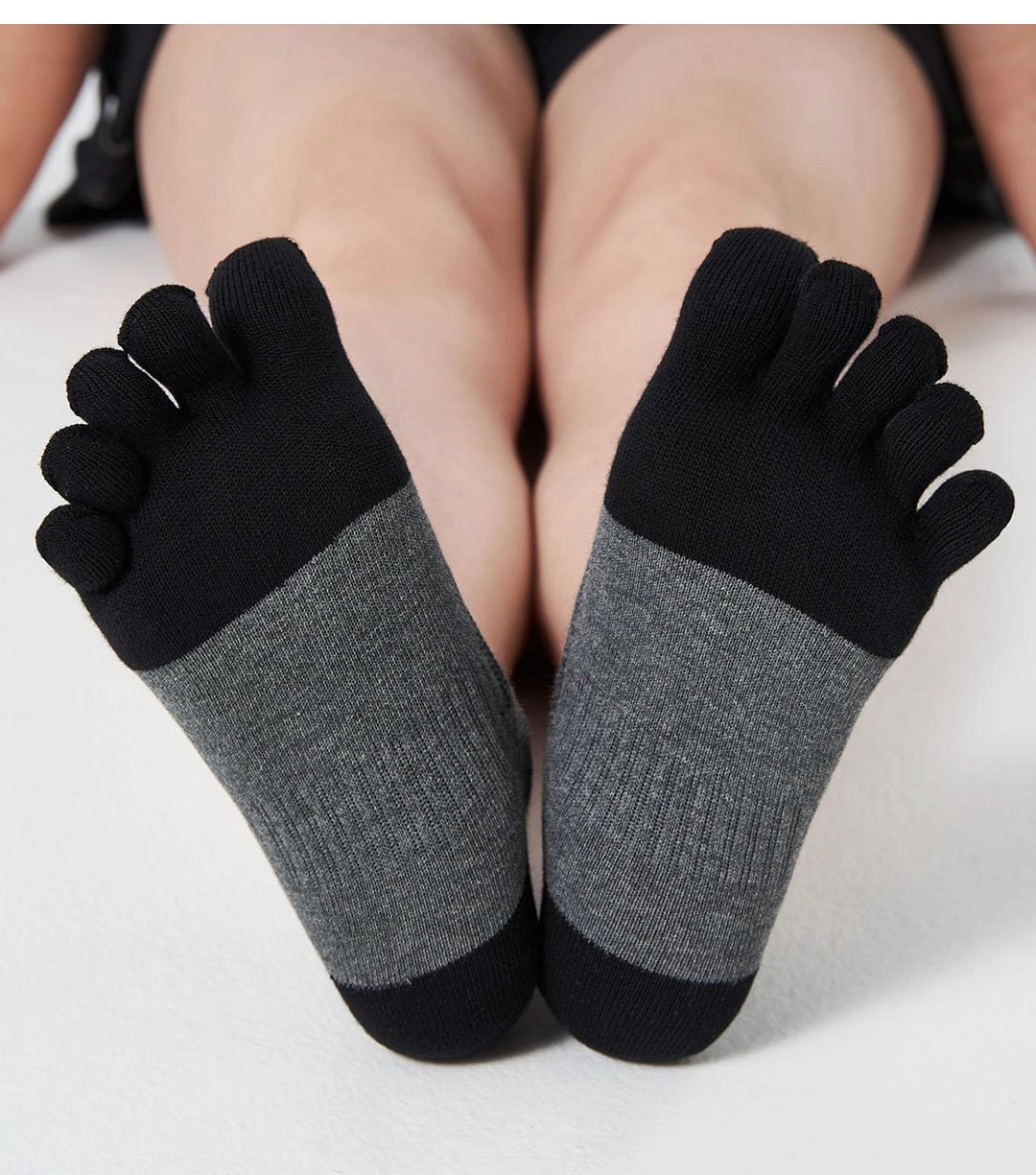 pure cotton toe socks factory