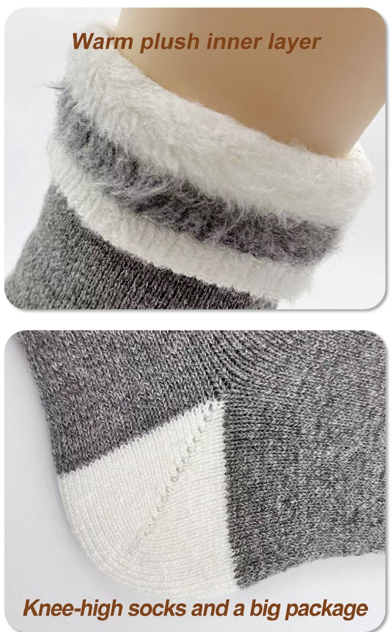 Low price thick warm socks manufacturer