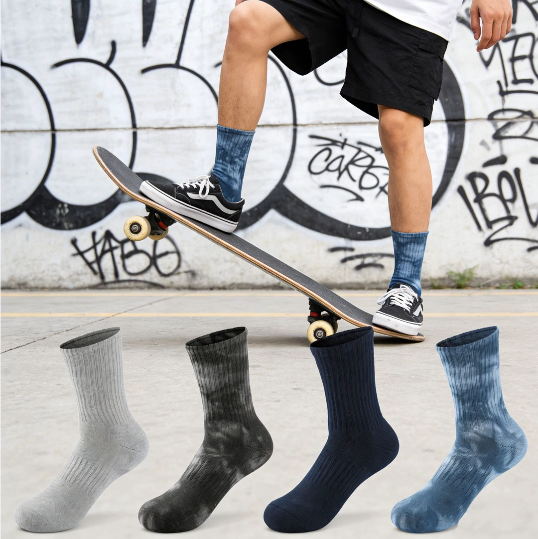 Wholesale tie-dye socks