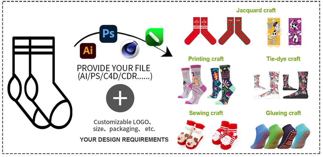 Fast delivery cartoon baby socks