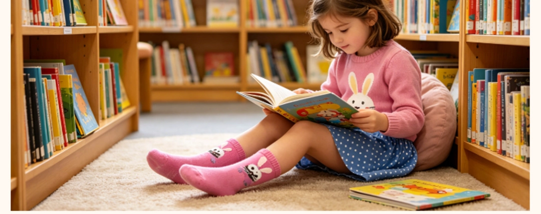 Custom logo children socks