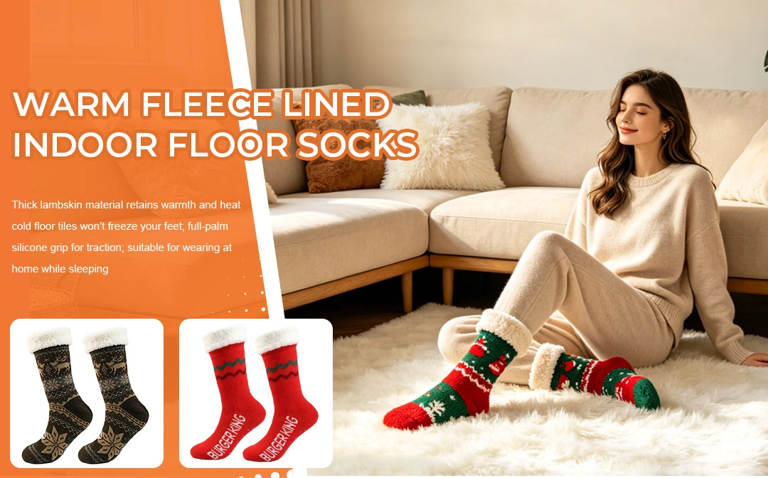 Custom logo 360° print socks low MOQ