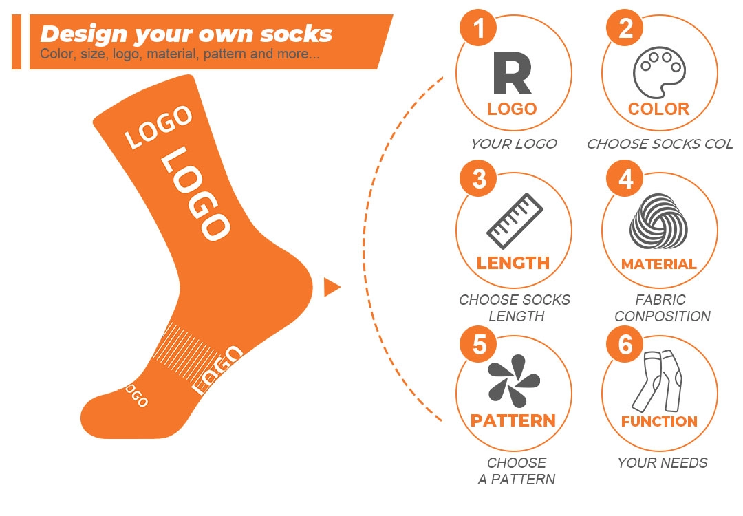 OEM 3D digital socks supplier China
