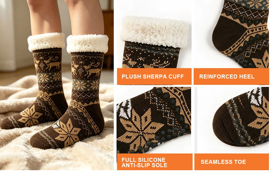 Custom logo 360° print socks low MOQ