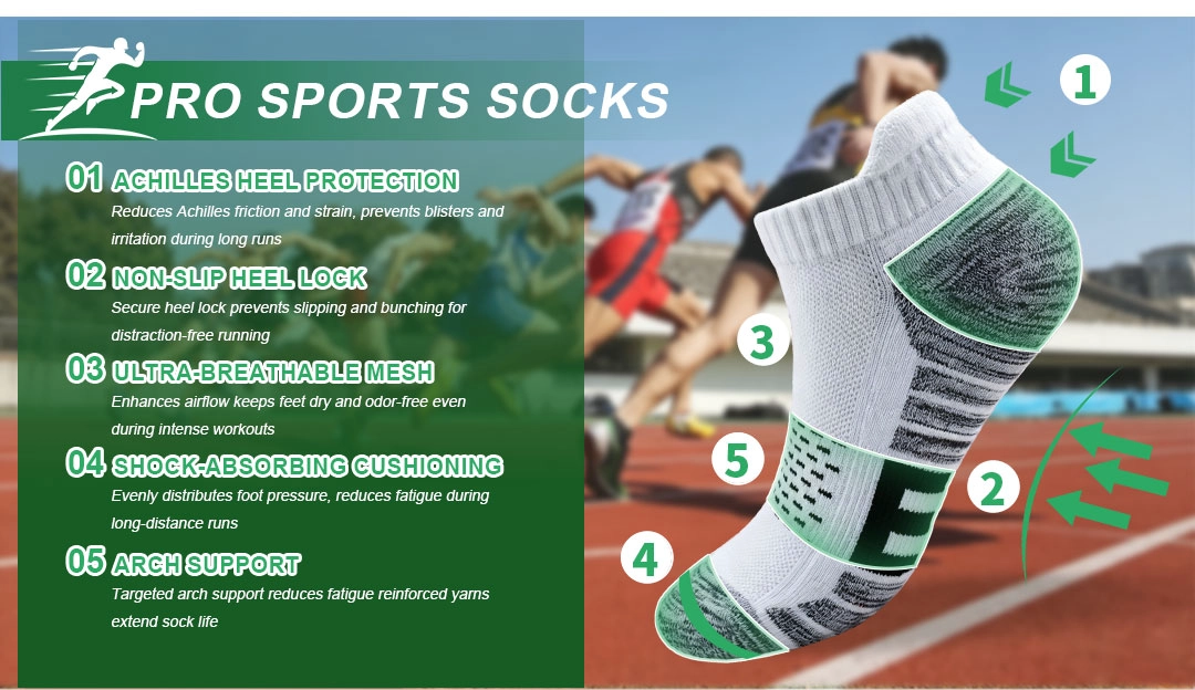 Bulk order non-slip running socks for sale china