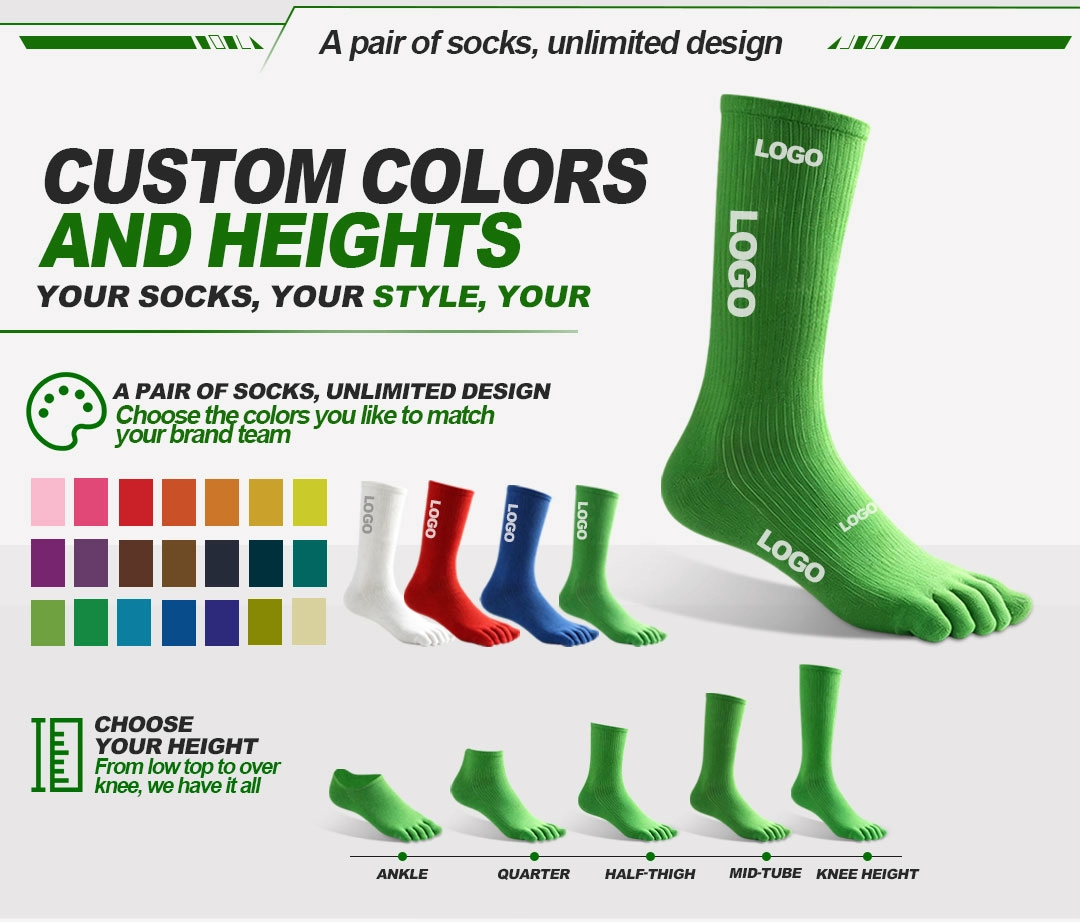 Custom-designed sports socks supplier China