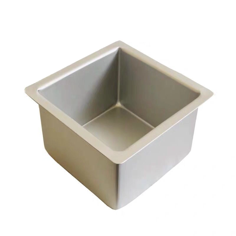 China All Sizes Square Deep Cake Tins Aluminum Baking Pans manufacturer