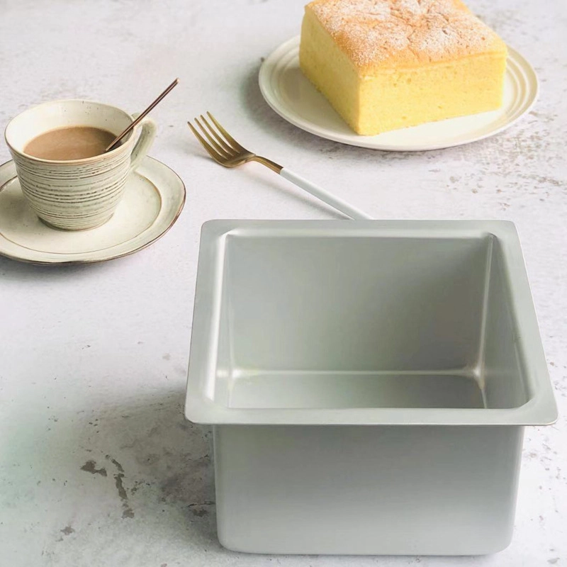 All Sizes Square Deep Cake Tins Aluminum Baking Pans