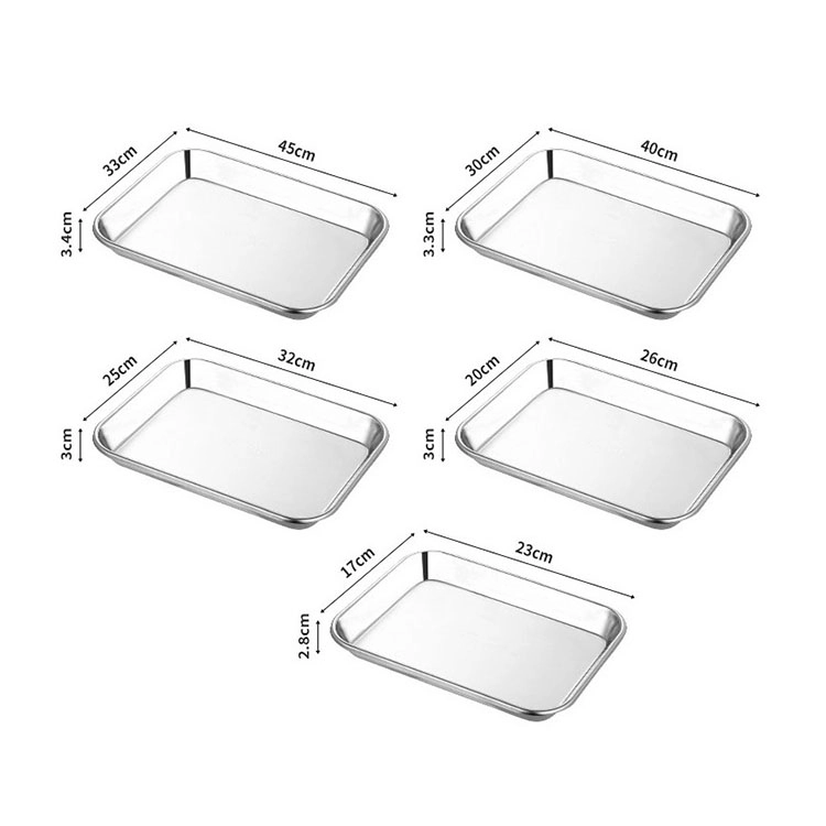 Stainless Steel Tray Baking Sheet Pan
