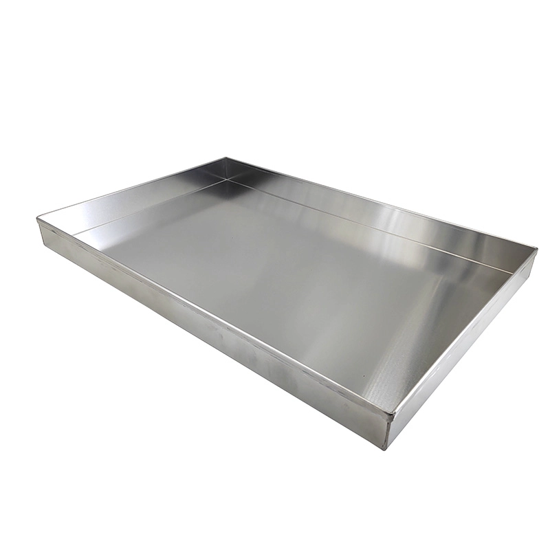 Handgefertigtes Backblech aus Aluminiumblech, 400 x 600 mm