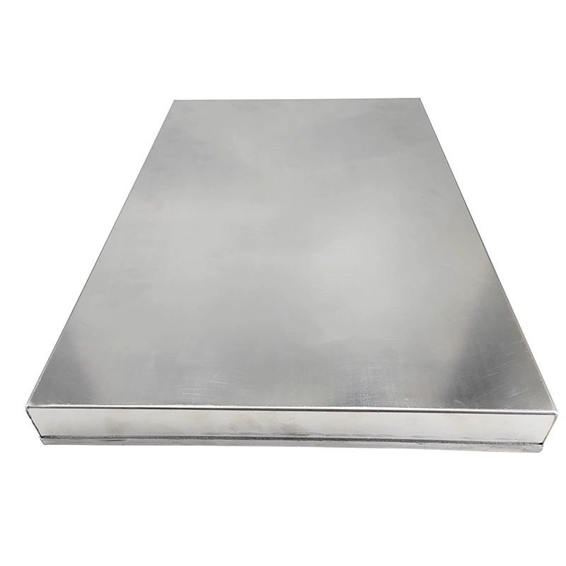 Handgefertigtes Backblech aus Aluminiumblech, 400 x 600 mm