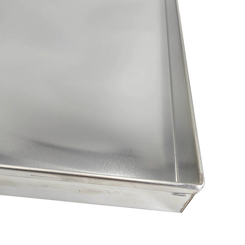 Handgefertigtes Backblech aus Aluminiumblech, 400 x 600 mm