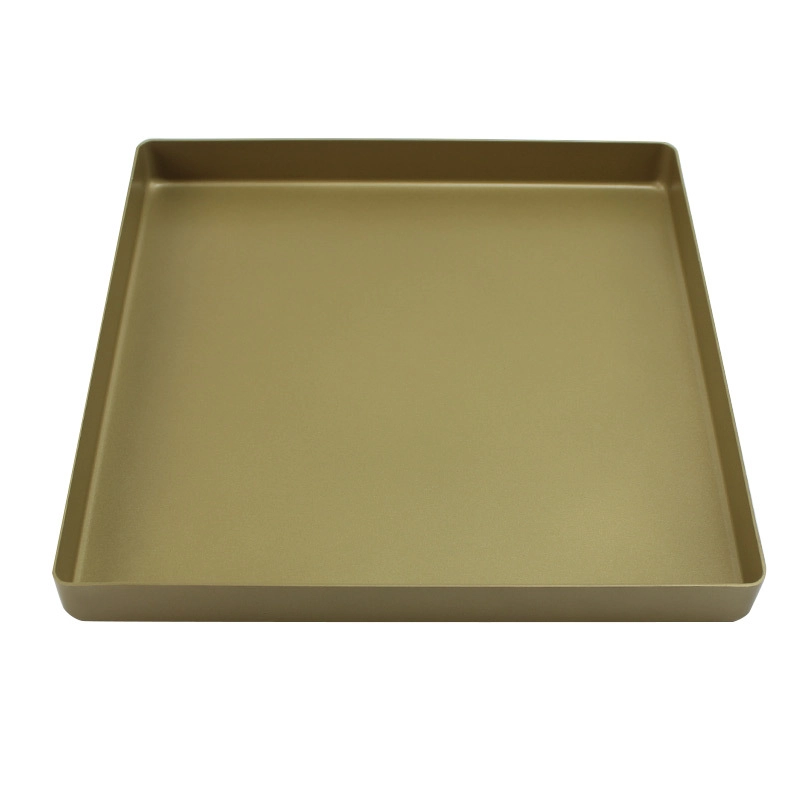 China 28x28x3cm Square Aluminium Baking Tray Sheet Pan manufacturer