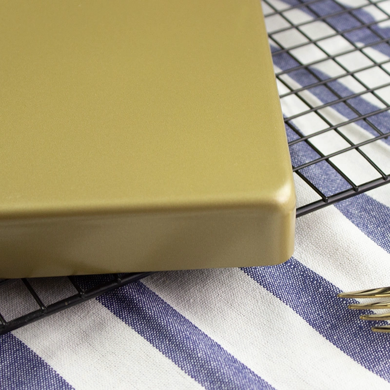Bandeja para hornear de aluminio cuadrada de 28x28x3cm Bandeja para hornear