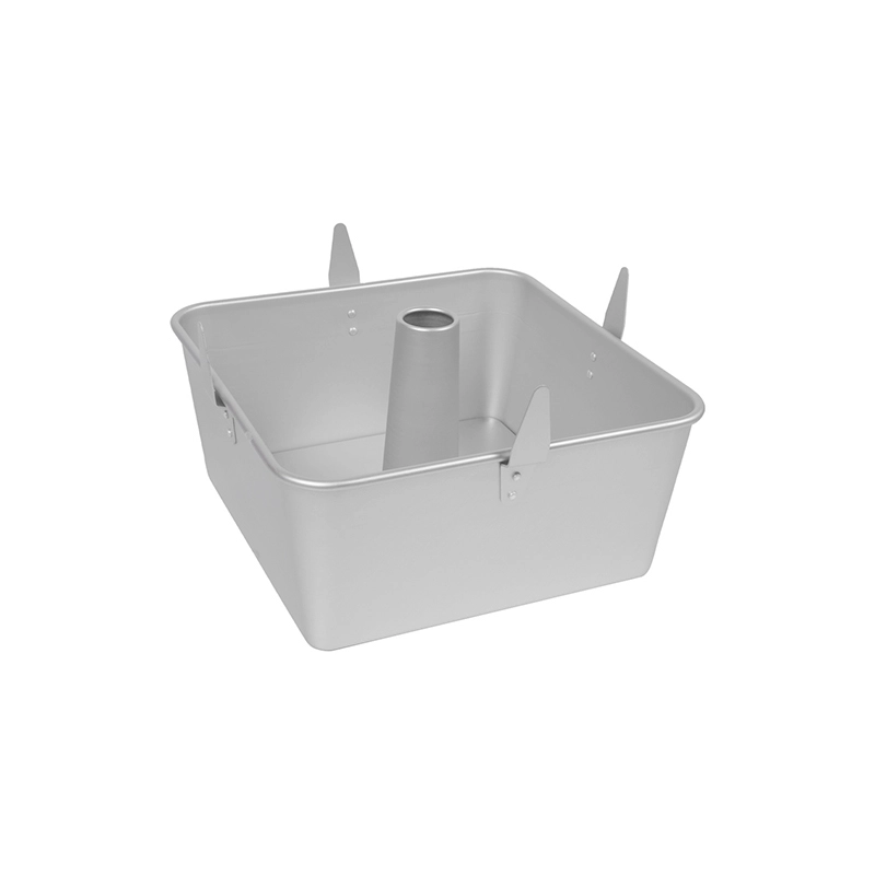 Abnehmbare quadratische Aluminium-Kuchenform, Gugelhupfform, Rohrform