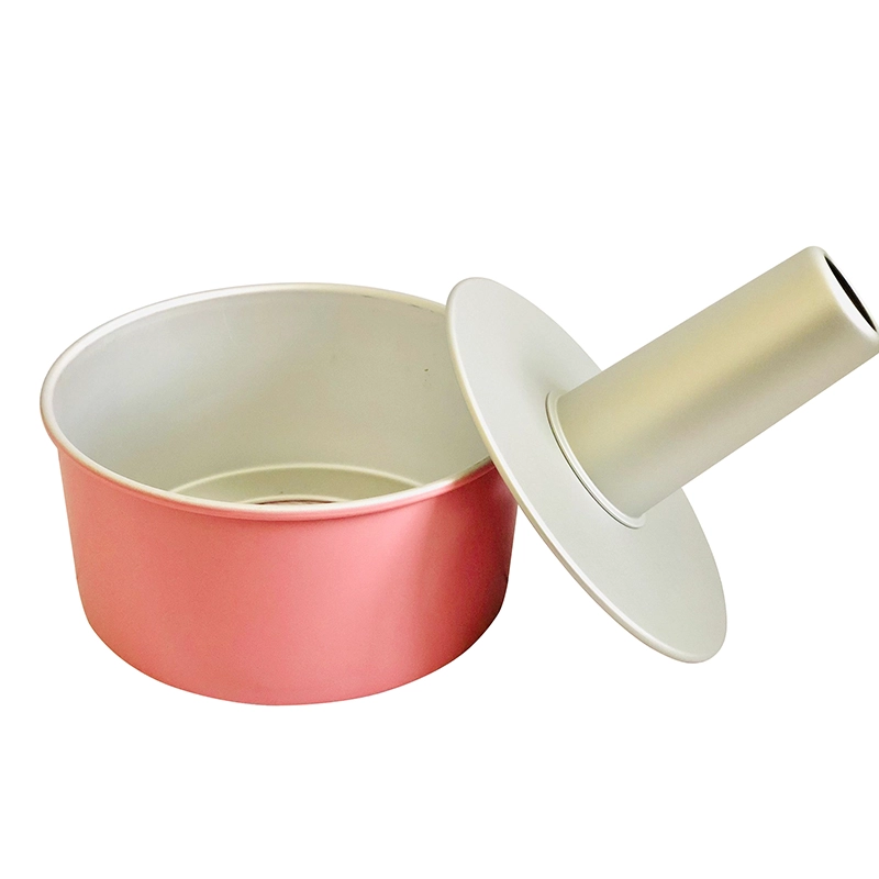 China Colorful Detachable Aluminum Bundt Cake Baking Tin Mold Mould manufacturer