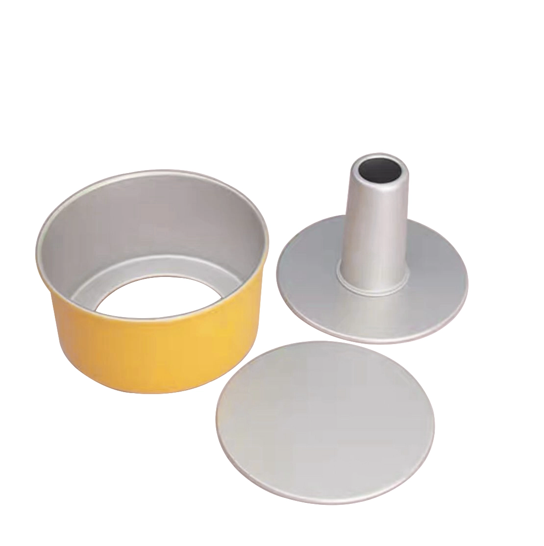 Bunte, abnehmbare Gugelhupfform aus Aluminium