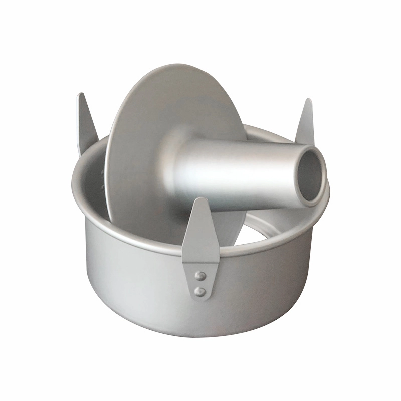 China Detachable Aluminum Tube Cake Pan Cake Molds with Feet manufacturer