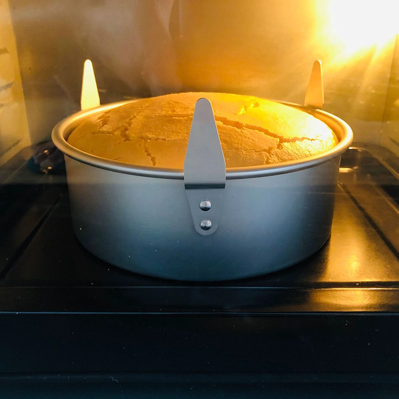 Съемная алюминиевая трубка формы для кекса с ножками