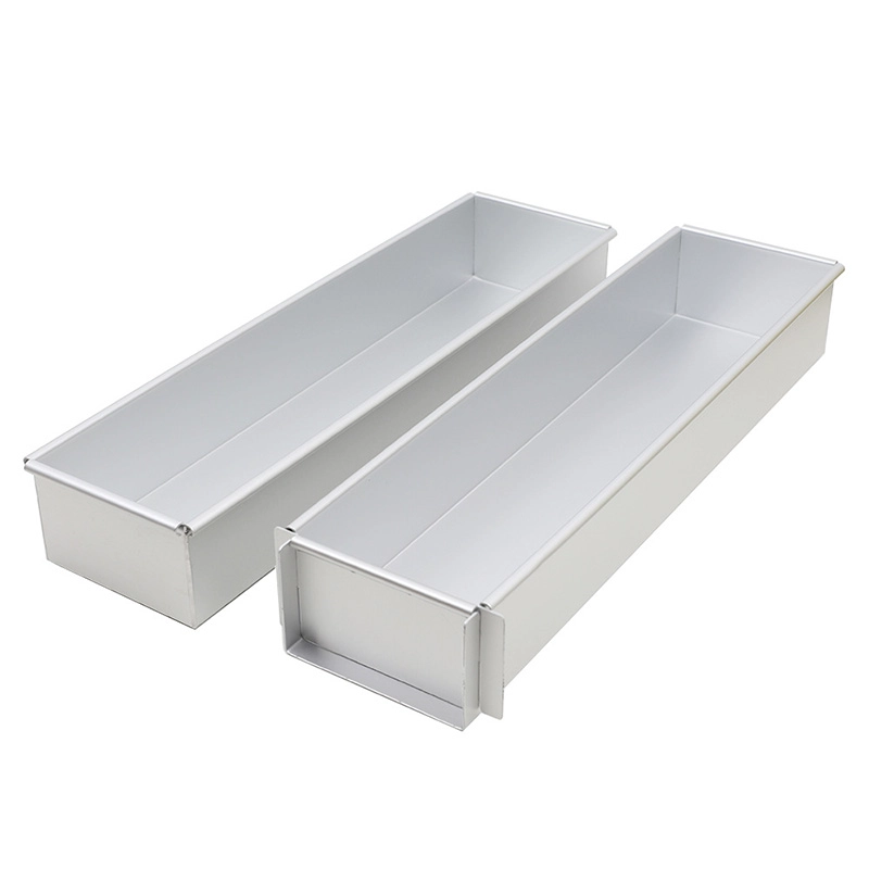 Moules à gâteaux Tiramisu en aluminium Rectangle Cake Baking Pan