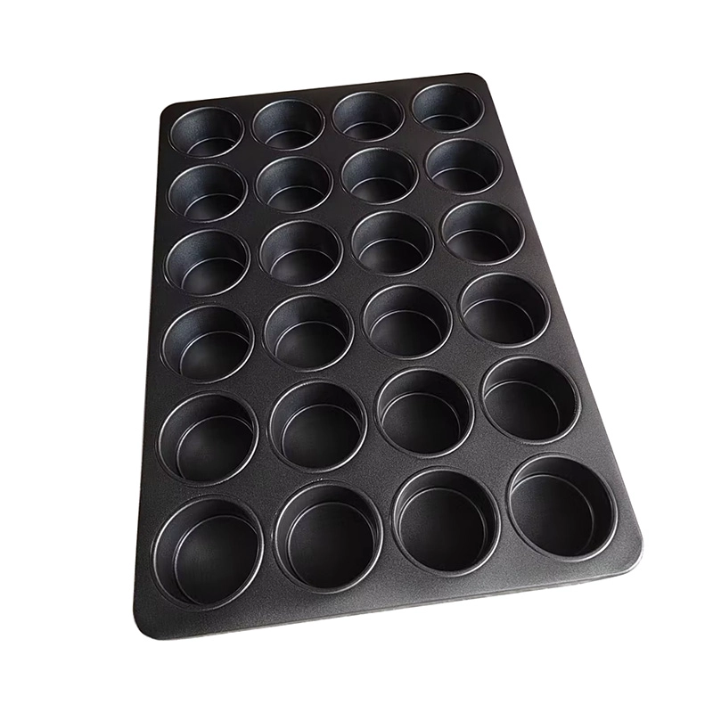 China Customized Commercial Non Stick Muffin Baking Tray Cupcake Pan manufacturer