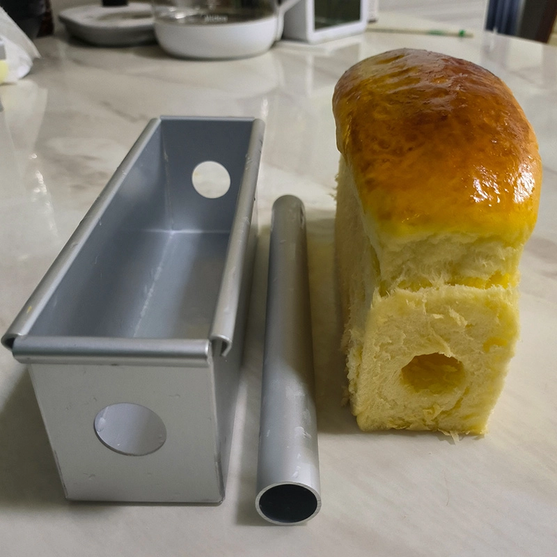 Aluminum Sandwich Bread Molds Loaf Tin Toast Baking Pan with Hollow