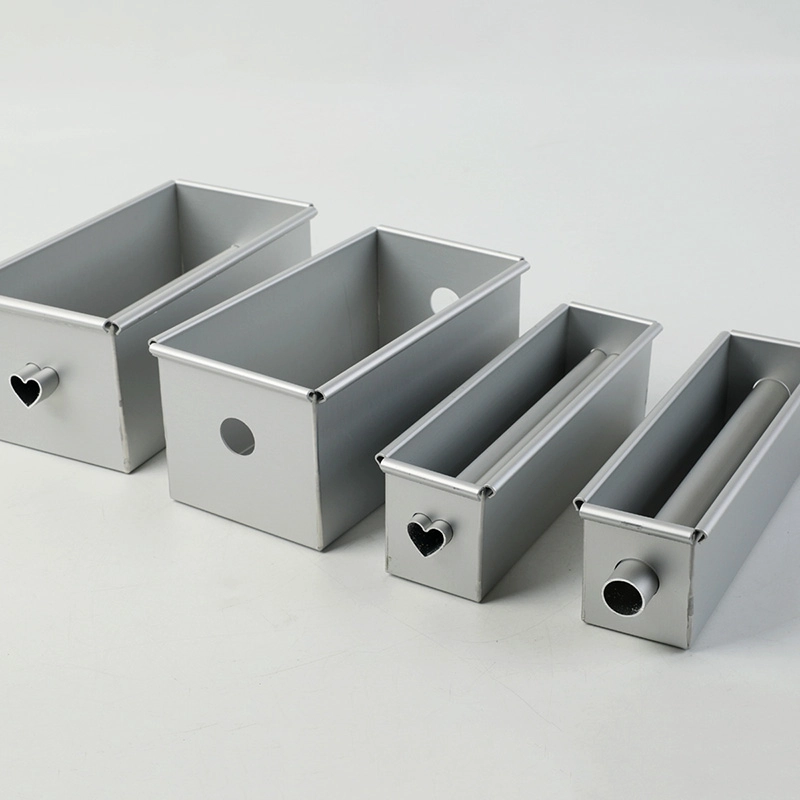 Aluminum Sandwich Bread Molds Loaf Tin Toast Baking Pan with Hollow