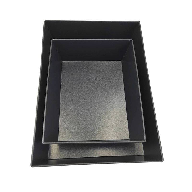 Molde para pizza Detroit antiadherente rectangular de tamaño personalizado con tapa