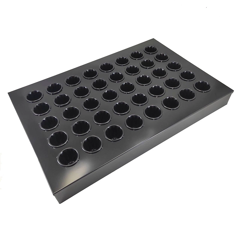 Antihaftbeschichtete Canele-Formform für 40 Tassen