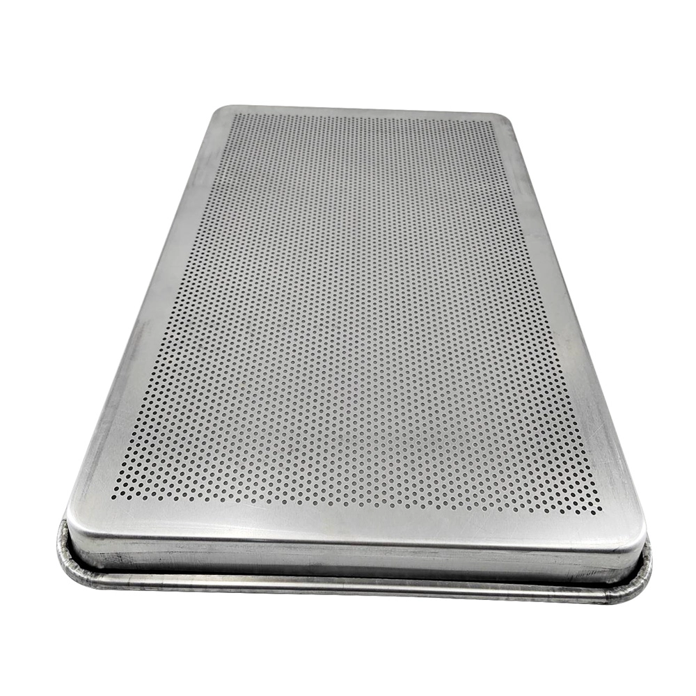 400*600*50mm Aluminum Perforated Tray Cookie Sheet Pan