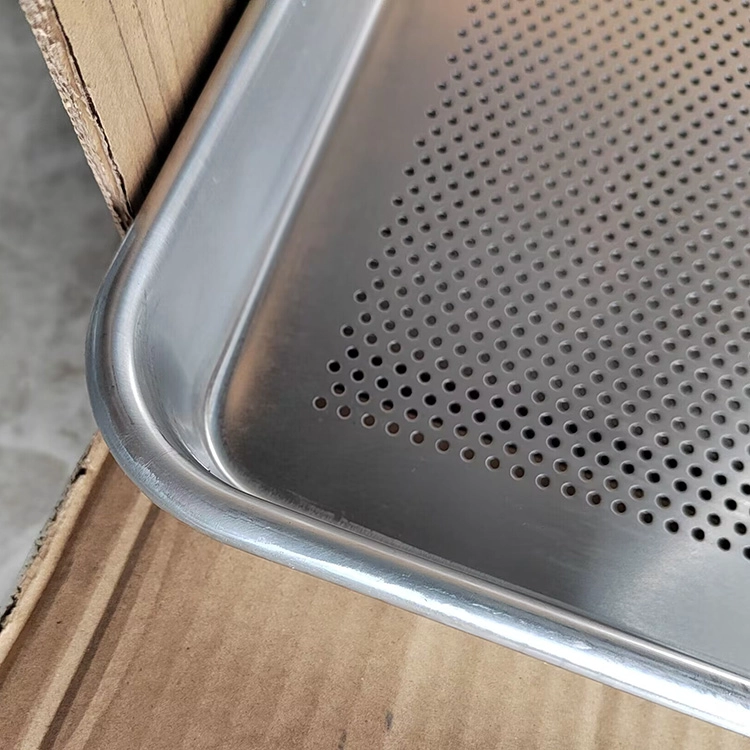 400*600*50mm Aluminum Perforated Tray Cookie Sheet Pan