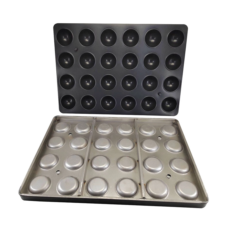 Industrial 24 Cupcake Moulds Muffin Baking Tray