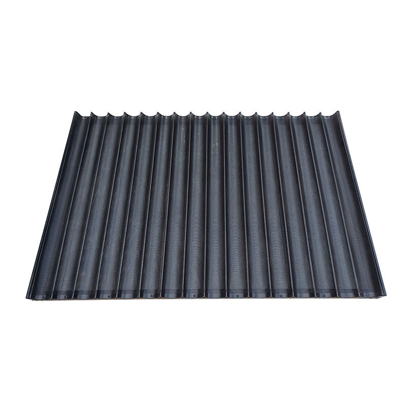 China 16 Grooves Industrial French Bread Baking Tray Baguette Pan manufacturer