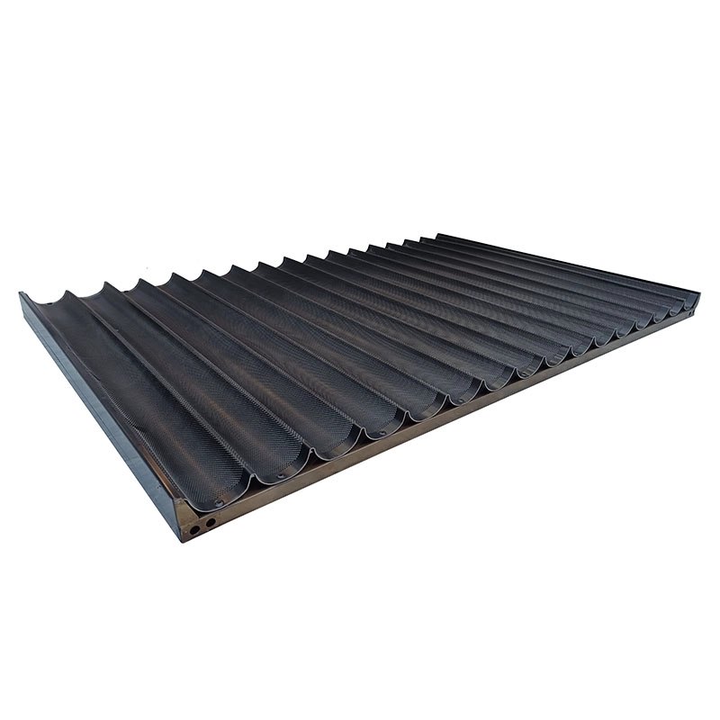Teglia per baguette con teglia da forno industriale per pane francese a 16 scanalature