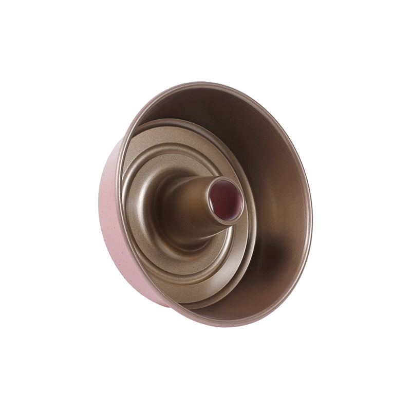 China Aluminum Chiffon Bundt Cake Pan Tube Cake Mold manufacturer