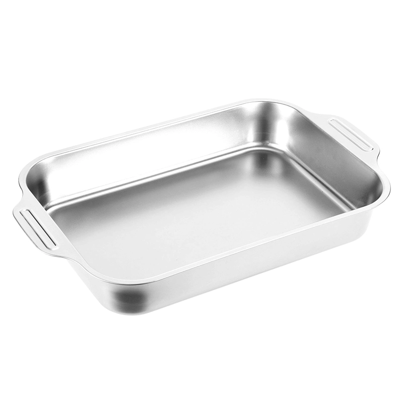 Rectangular 304 Stainless Steel Tray Baking Sheet Pan with Rack - COPY - tipev0