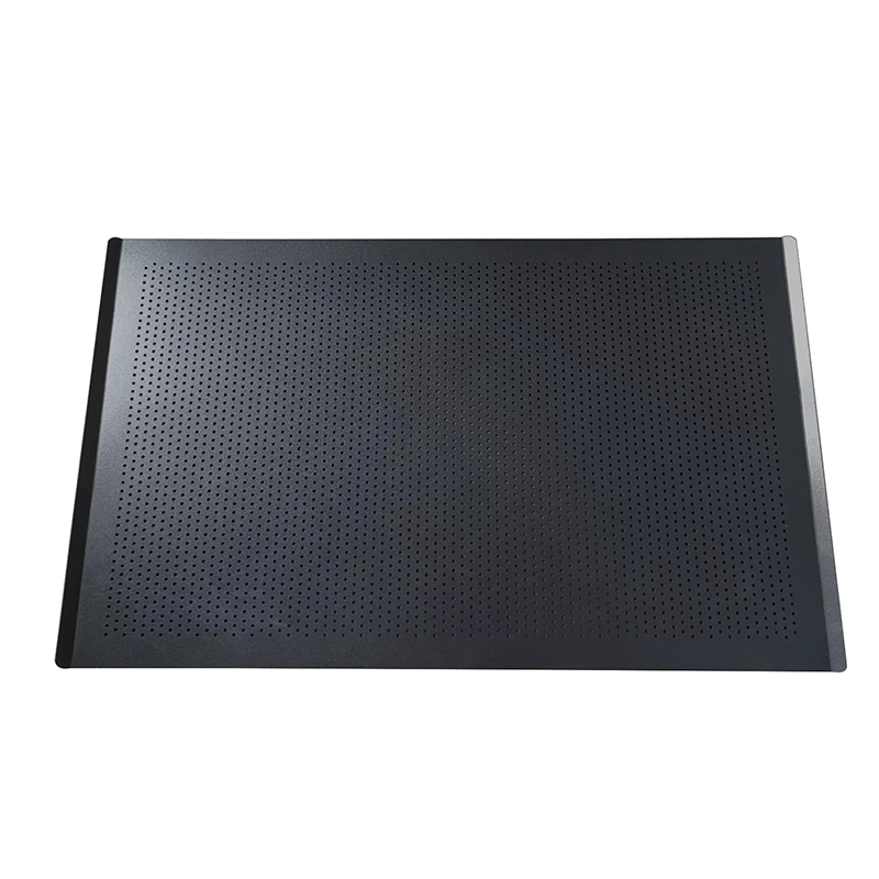 Chine Plaque à biscuits plate en aluminium perforée à 2 côtés fabricant