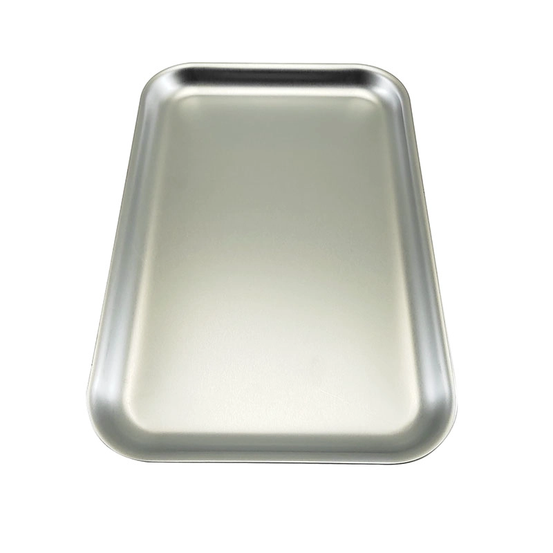 345x245x90mm Metal Tray Flat Baking Pan de alumínio