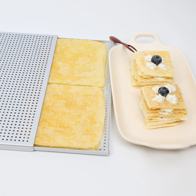 Plaque de cuisson pour pâte feuilletée mille feuilles Napoléon