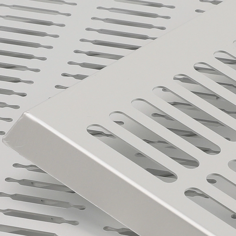 Perforated Aluminum Tray with Large Holes