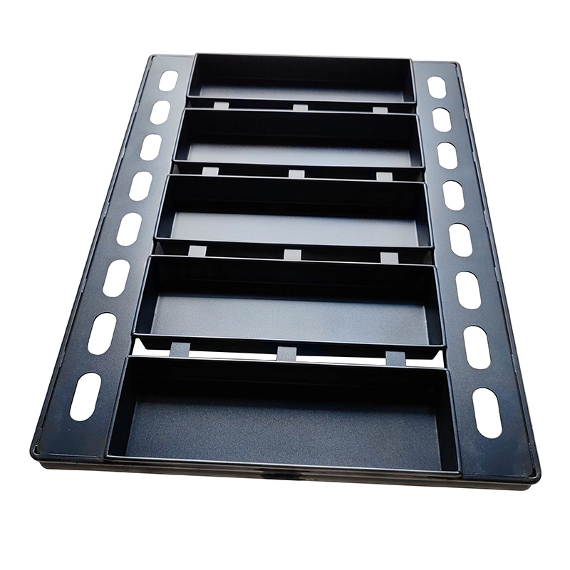 Antihaftbeschichtetes Toastbrot-Backform-Set mit 5 Mulden