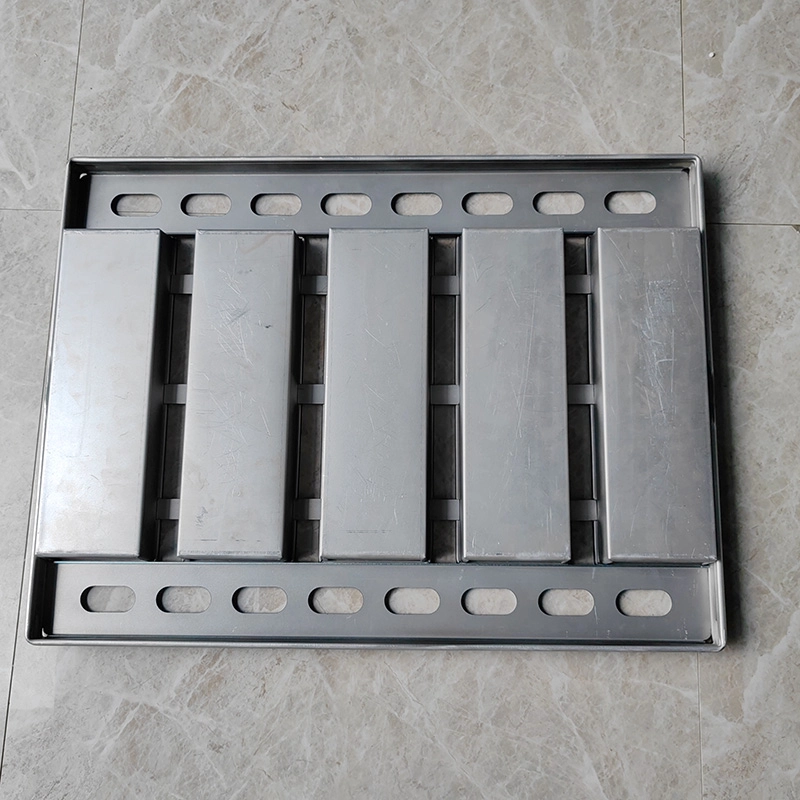 Antihaftbeschichtetes Toastbrot-Backform-Set mit 5 Mulden