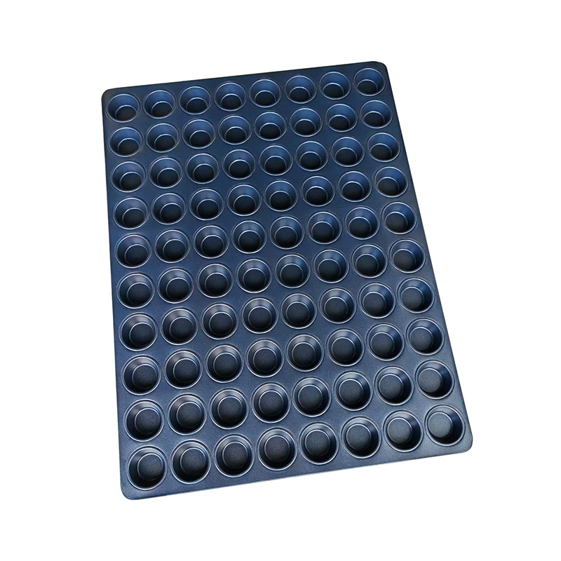 80-tin Mini Round Muffin Pan Cupcake Tray