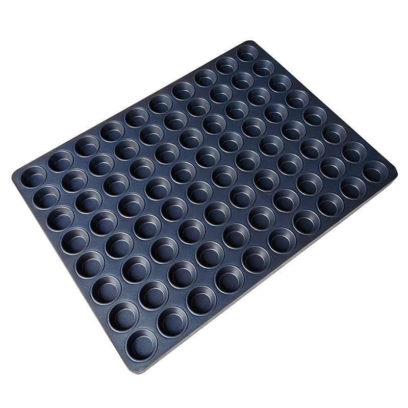 80-tin Mini Round Muffin Pan Cupcake Tray