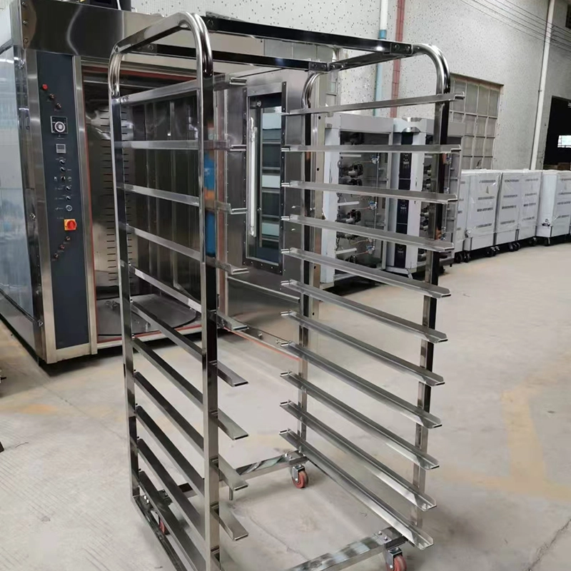 Forno Rotante Per Panetteria Commerciale - 1 Carrello 32 Teglie